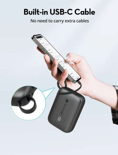 بطارية راف باور 10.000 ملي امبير 20W يدعم الشحن ال...