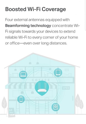 جهاز نقطة وصول Access Point TP-Link AC1200