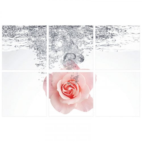 Wall art printed on lightweight board without fram...