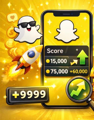 زيادة نقاط سكور سناب شات 15 ألف نقطة
