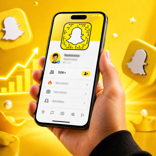 حساب سناب شات للبيع 50 ألف متابع حقيقي جاهز للربح...