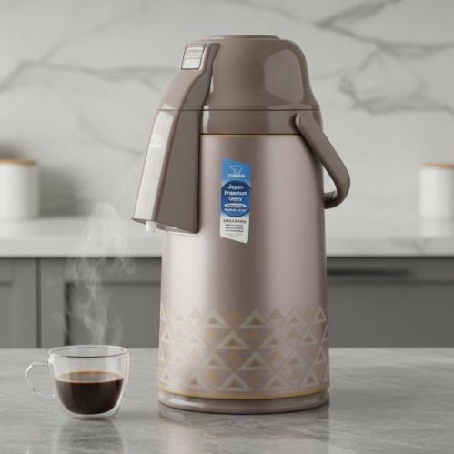 ترمس Zojirushi زوجيروشي ابو فيل ياباني 3 لتر بني