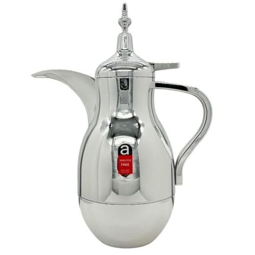 طقم ترامس فضي يابانى للشاي 1 لتر ( نورا ) فضي