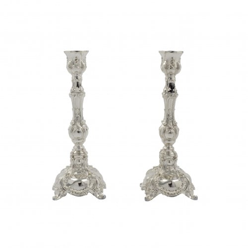 شمعدان طقم 2 فضي ( صيني ) 12867Q 107