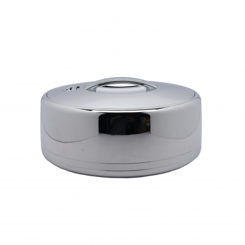 حافظة طعام غولدن فاير كروم لون فضي سعة 6 لتر