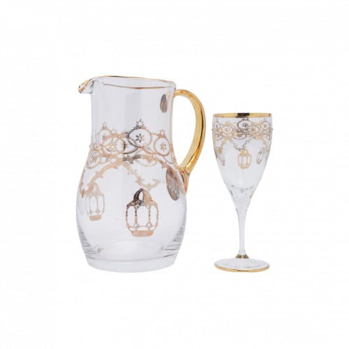 كاسات مع الجك ( طقم عدد 7 ) 7/BN21