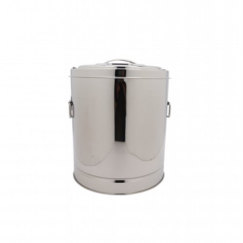 حافظة طعام حرارية كبيرة استيل هندي - 15 لتر