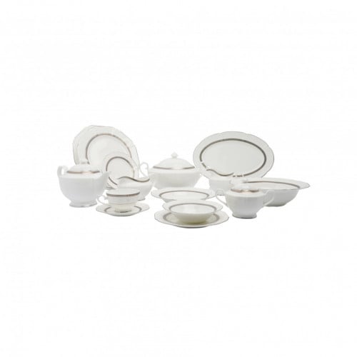 طقم سفرة ( 101 قطعة ) - صيني F06/060W