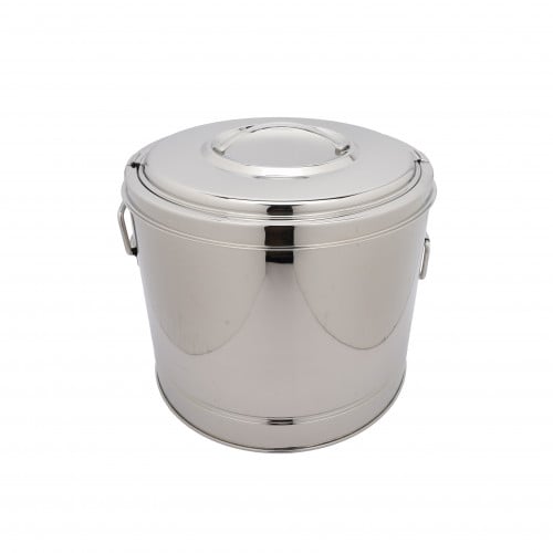 حافظه طعام مصنوعة من الستانلس ستيل - هندي - 2 لتر