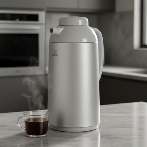 ترمس Zojirushi زوجيروشي ابو فيل ياباني 1000 مل فضي