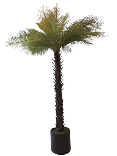 شجر نخل صناعي اخضر مقاس 2٫6م