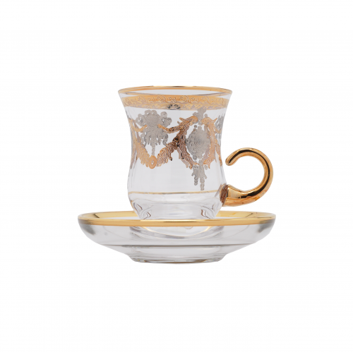 فناجيل شاهي زجاج تركي PN28/674