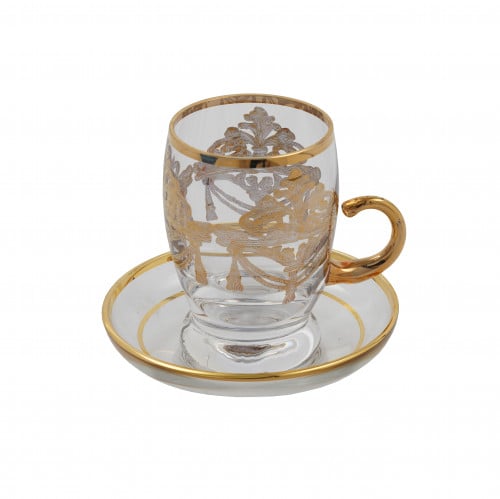 فناجين شاهي زجاج تركي ELEZA668