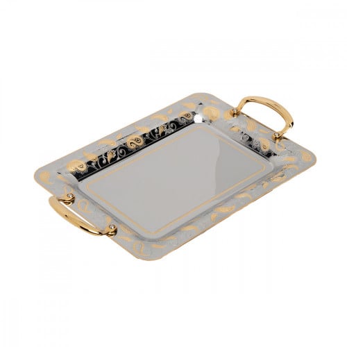 سكوالو - صحن ايطالي - مستطيل الشكل - عصرية بتصميم...