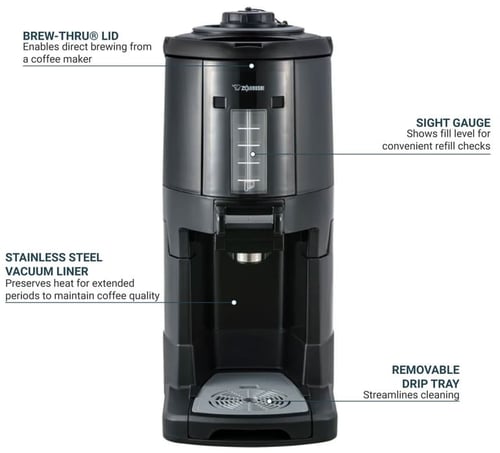 ترمس ماء كبير Zojirushi زوجيروشي ابوفيل ياباني 6 ل...