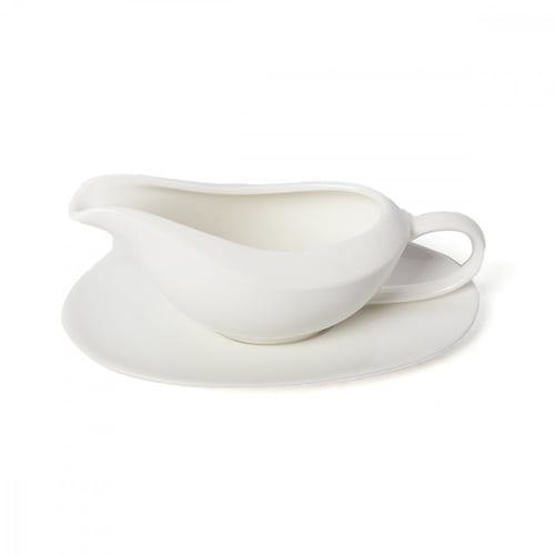 سكوالو - زبدية صوص بصحن (بورسلان) أنيق مع صحن لون...