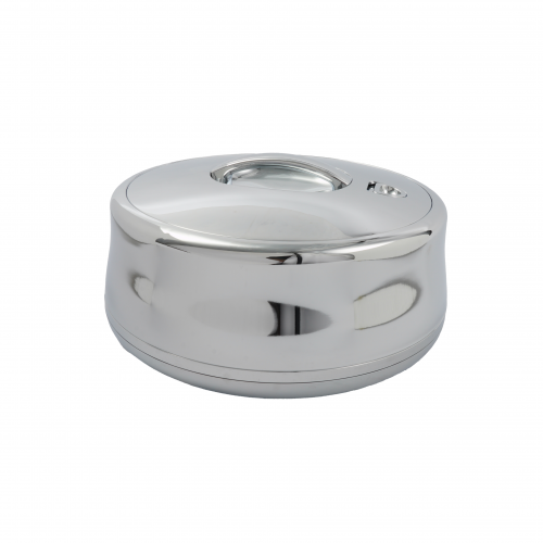 حافظة طعام غولدن فاير كروم لون فضي سعة 5 لتر CC665