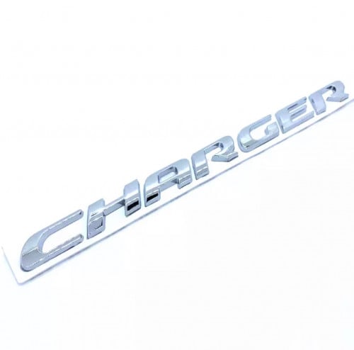 علامة CHARGER فضي