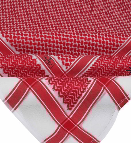 شماغ العجلان الذهبي احمر 4