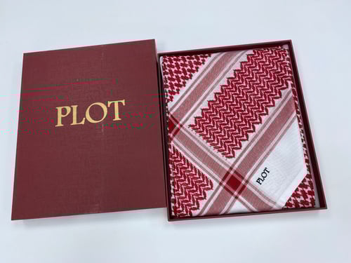 شماغ PLOT دم الغزال