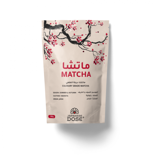 ماتشا بدرجة الطهي