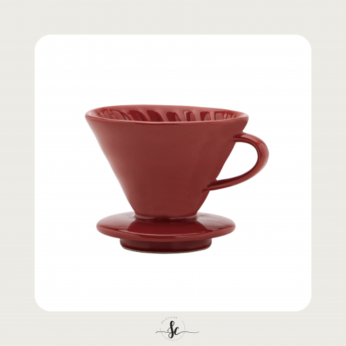 قمع سيراميك احمر 02 ,01 , V60