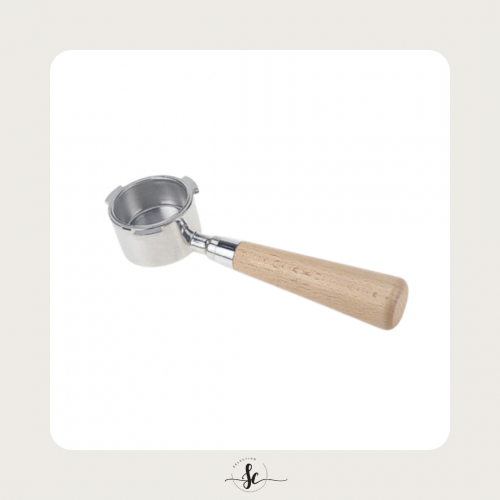 بورتافلتر بمقبض خشبي مقاس 54mm