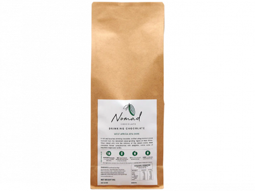 شوكولاتة نوماد من غرب افريقيا داكنة بنسبة 45%- 1kg