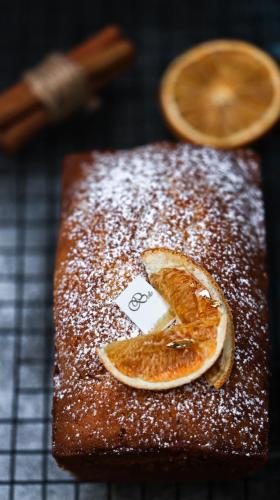 Orange pound cake Big