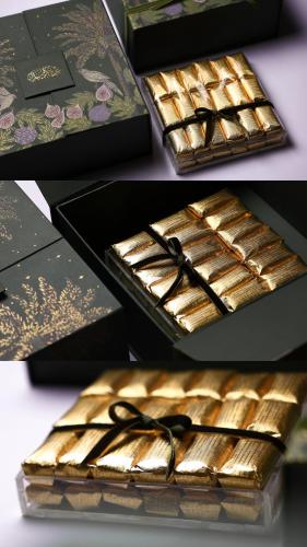 بوكس الإهداء التين المجفف المغلف