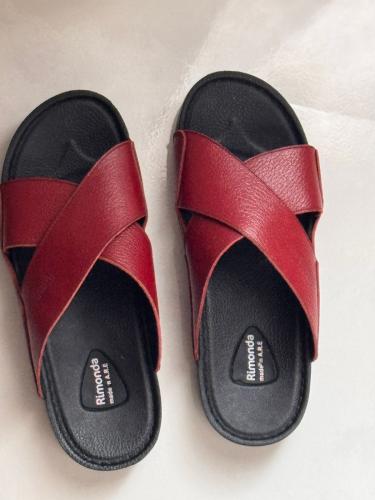 حذاء مصري جلد طبيعي - دم الغزال