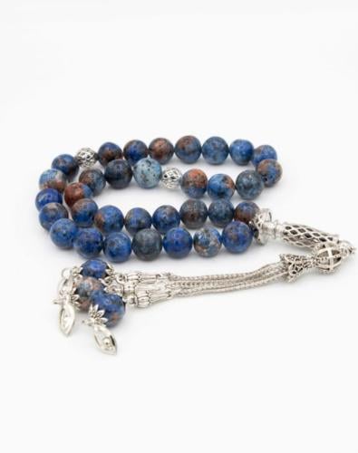 سبحة عقيق حجر برازيلي