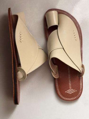 حذاء شرقي جلد - سكري