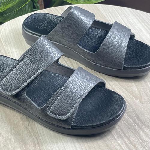 حذاء طبي بـ دعسة مريحة - رمادي