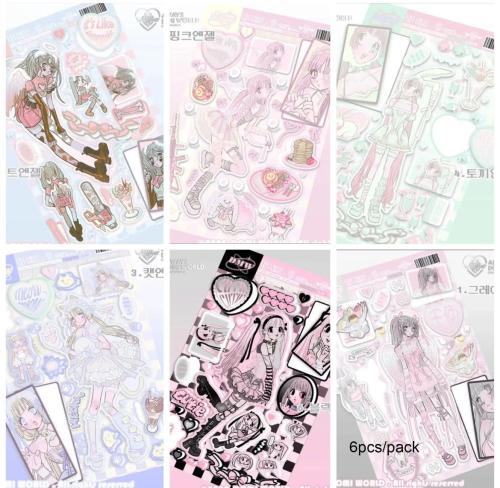 ستيكرات اليابانية اللطيفة | Japanese kawaii sticke...