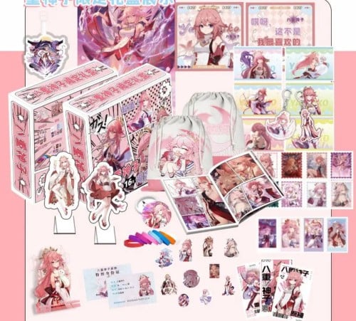 بوكس ياي ميكو الثاني من قنشن امباكت | yea miku box...