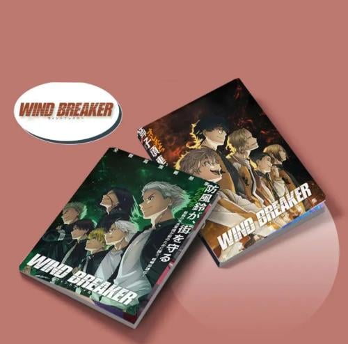 Wind breaker artbook | مجلة انمي كاسر الرياح