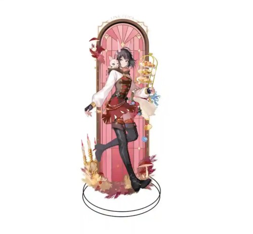 Acrylic stand link click Qiao Ling