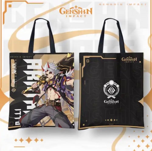 itto genshin impact totebag