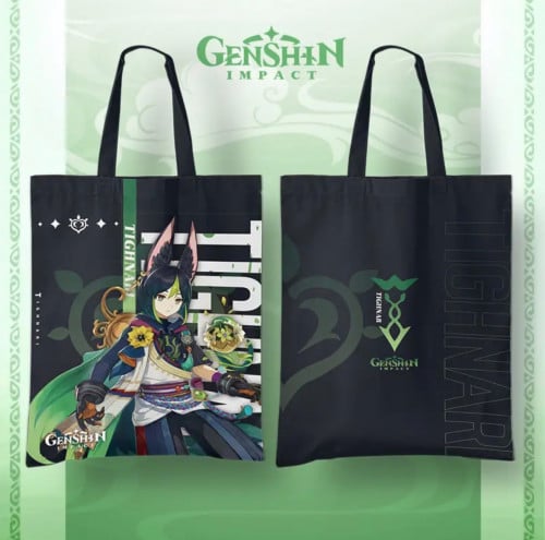 Tighnari genshin impact totebag
