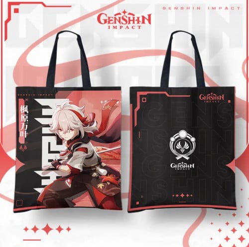 Kazuha genshin impact totebag