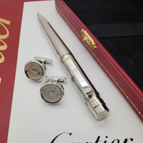 طقم كارتير قلم مع كبك