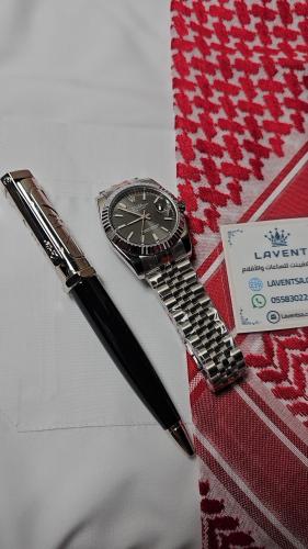 طقم ساعة رولكس وقلم كارتير