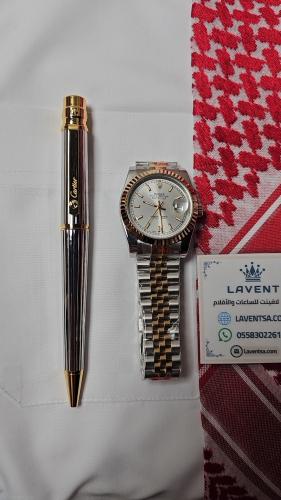 طقم ساعة رولكس وقلم كارتير