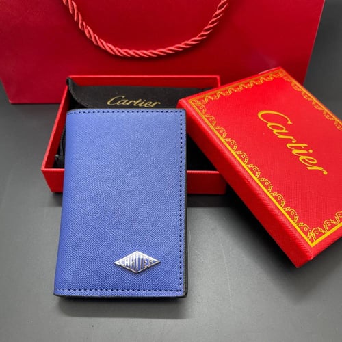 محفظة كارتير ازرق