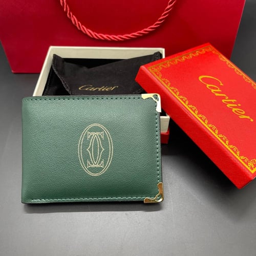 محفظة كارتير كبير زيتي