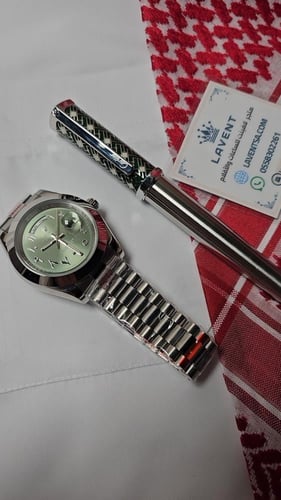 طقم ساعة رولكس وقلم كارتير