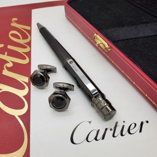 طقم كارتير قلم مع كبك