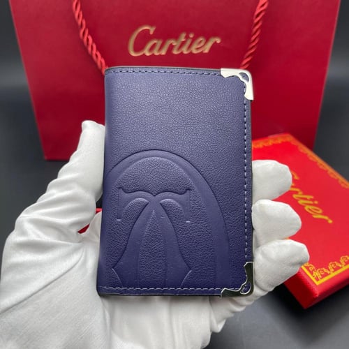 محفظة كارتير كحلي