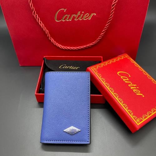 محفظة كارتير ازرق